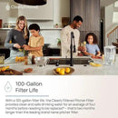 Clearly Filtered No.1 Filtered Water Pitcher/Updated Model/Targets 365+ Contaminants e.g. Fluoride Chlorine PFAS Microplastics Lead Arsenic BPA/BPS Free (Pitcher Includes 1 Filter) by CozyNest Decor