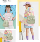 KL928 Girls Bowknot Polka Dot Cute Mini Backpack Small Daypacks Convertible Shoulder Bag Purse for Women by TinyTreasures Baby Boutique