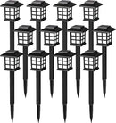 SOLPEX Solar Outdoor Lights,12 Pack Solar Path Lights, Solar Walkway Lights Outdoor, Solar Garden Lights, Solar Pathway Lights Outdoor Waterproof for Garden, Yard, Landscape and Driveway(Warm White) by GreenHaven Gardens