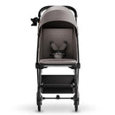 Mompush Lithe V2 Lightweight Travel Stroller, Compact Foldable Baby Stroller with Travel Bag, One-Hand Fold Stroller, Snack Tray, Mechanical Recline Seat, Airplane-Ready, UPF 50+ Canopy & Rain Cover by TinyTreasures Baby Boutique