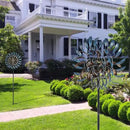 VEWOGARDEN Large Wind Spinners Outdoor, Metal Wind Sculptures & Spinners 360 Degrees Kinetic Wind Spinners for Yard and Garden 64 * 15.7 Inches by GreenHaven Gardens