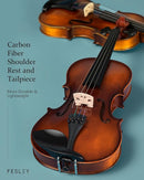 Fesley Violin Fiddle Full Set: 4/4 Matt Violin Kit for Beginners, Acoustic Violin with Hard Case, Solidwood Hand Made Starter Kit with Bow, Rosin, Shoulder Rest, Tuner, Extra Strings by TinyTreasures Baby Boutique