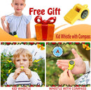 Kids Binoculars Best Gifts for 3-12 Years Boys Girls High-Resolution Optics Shockproof Mini Compact Binocuolar Toys Folding Small Telescope for Bird Watching Camping Outdoor Play by TinyTreasures Baby Boutique