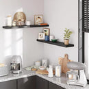 BAMEOS Floating Shelves,40 in W x 8in D Wall Mounted Wooden Shelves with Invisible Brackets Set of 2, Hanging Wall Shelves Decoration for Bedroom, Bathroom, Living Room and Kitchen by CozyNest Decor