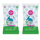 Dapple Breast Pump Wipes, Powered by Plants, Hypoallergenic, Removes Milk Residue, Fragrance Free, Convenient Wipes Pouch, 25 Count (2 Pack) by TinyTreasures Baby Boutique