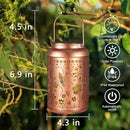 Solar Lanterns Outdoor Waterproof Hummingbird Garden Decor Gifts for Women Mom Grandma Mothers Day Gifts Hanging Solar Lights Metal Solar Decoration Outside for Yard, Backyard, Patio Deals by GreenHaven Gardens