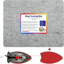 ZOMONETI 18" x 14" Wool Pressing Mat 100% New Zealand Felted Wool Ironing Mat Pad Blanket for Quilter, Sewing, Quilting Supplies and Notions by CozyNest Decor