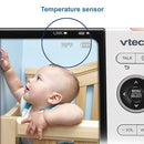 VTech VM818HD Baby Monitor, 5" 720p Screen, Night Light, 110-degree Wide-Angle True-Color DayVision, HD No Glare NightVision, 1000ft Range, 2-Way Talk, Secure Transmission No WiFi by TinyTreasures Baby Boutique