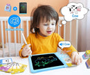 Rylai Toddler Toys Talking Flash Cards, Kindergarten Learning Resources 510 Sight Words with Drawing Tablet for Speaking Doodling, Sensory Toys for Kids with Autism, Boys Girls 2 3 4 5 6, Blue by TinyTreasures Baby Boutique