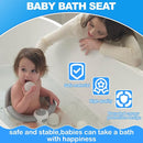 Baby Bath Seat, Baby Bath Seat for 6 Months & Up, Baby Bathtub Seat with Secure Suction Cups, Non-Slip Infant Bath Seat,Blue by TinyTreasures Baby Boutique