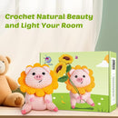 Crochet Kit for Beginners, Crochet Kit w Step-by-Step Video Tutorials, Crochet Starter Kit Learn to Crochet Kits for Adults Kids Beginners, Crochet Kit Pig (40%+ Yarn Content) by TinyTreasures Baby Boutique