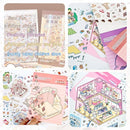 20 Sets DIY 3D Sticker Scenes for Adults Relief Stress, Cute Kawaii 3D House Sticker Therapy for Women Teen Girls Kids Pass The Time, Make Your Own Mini Room Scene Collection Book with Tweezer by TinyTreasures Baby Boutique