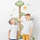 3D Cartoon Height Chart for Kids, DIY Growth Stickers, Removable Height Wall Chart for Kids Nursery, Bedroom, Bathroom by CozyNest Decor