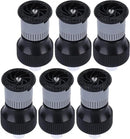 6PCS Lawn Sprinkler Garden Sprinkler, 360° Rotating Buried Spray Nozzle Large Area Coverage Automatic Lawn Sprinkler Heads G1/2 Female Thread Adjusted Watering Sprinkler for Lawn Yard Garden Planter by GreenHaven Gardens