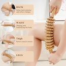 Wood Massage Roller Wood Therapy Massage Tools Body Roller Cellulite Roller Fascia Blaster Wooden Massager for Lymphatic Drainage, Maderoterapia, Pain Relief(Curved) by CozyNest Decor