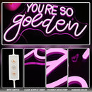 You're So Golden Neon Sign Wall Decor, Neon Signs Dimmable Letter Neon Sign Light Up Signs for Room,Bar,Bedroom,Party, Birthday Party Bar Pub Club Decoration Gifts by GreenHaven Gardens