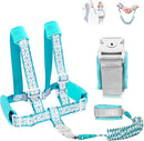 Toddler Leash for Walking, Toddler Safety Harnesses Leashes, Safety Harness with Lock for Kids, Anti Lost Wrist Link for Toddlers ，Upgrade with Reflective Tape Liner（6.5ft）for Kids by TinyTreasures Baby Boutique