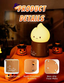 Halloween Candles Light for Kids, Electronic LED Flameless Candle, Cute Emotional Support Flame Night Lamp, Mood Candlelight for Halloween Christmas Birthday Party Decor by TinyTreasures Baby Boutique