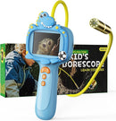 Borescope Camera Toy with Light for Kids - STEM Science Educational Toy for 4 5 6 7 8 9 10 Years Old Boys Girls Birthday Gift, Snake Scope Camera for Outdoor Camping Nature Exploration by TinyTreasures Baby Boutique