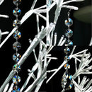 1ft 10pcs Teardrop Crystals Garland, Hanging Chandelier Crystals Prism Beads Chain for Wedding Home Decoration Clear GOLDENHAITAI by GreenHaven Gardens
