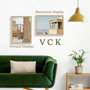 VCK 20x28 Picture Frame Set of 3 - Oak, Natural Solid Wood Poster Frames, Wall Mounting Hanging by CozyNest Decor