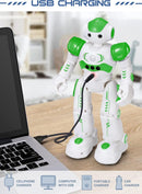 KingsDragon RC Robot Toys for Kids, Gesture & Sensing Remote Control Robot for Age 4 5 6 7 8 Year Old Boys Girls Birthday Present (Green) by TinyTreasures Baby Boutique