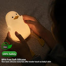 YuanDian Cute Duck Night Light, Gifts for Women Teen Girls Baby,Night Lights for Kids Bedroom Kawaii Room Decor, Cute Christmas Seagull Silicone Nightlights for Children Toddler. by CozyNest Decor