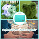 Yarniss Crochet Kits for Beginner, All-Inclusive Crochet Kit for Adults with 14 Size Ergonomic Crochet Hooks,12 Crochet Yarns Balls & Crochet Bag by TinyTreasures Baby Boutique