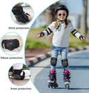 BOSONER Kids/Youth Knee Pad Elbow Pads for Roller Skates Cycling BMX Bike Skateboard Inline Rollerblading, Skating Skatings Scooter Riding Sports by TinyTreasures Baby Boutique
