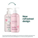 ATTITUDE 2-in-1 Shampoo and Body Wash for Baby, EWG Verified, Dermatologically Tested, Made with Naturally Derived Ingredients, Vegan, Unscented, 16 Fl Oz (Pack of 6) by TinyTreasures Baby Boutique