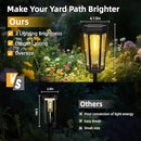 Solar Pathway Lights, Upgraded Solar Bright LED Path Lights, Outdoor Waterproof Garden Landscape Lighting with 2 Lighting Modes & Auto On/Off, for Yard, Landscape, Patio, Lawn, Path, Walkway, Driveway by CozyNest Decor