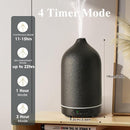 Diffuserlove Ceramic Diffuser Essential Oil Diffusers Aromatherapy Essential Oil Diffuser for Room Air Diffuser for Home Bedroom Stone Diffuser Black by TinyTreasures Baby Boutique
