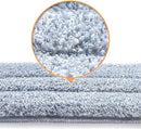 10 Pack 13 * 4.9" Generic Mop Pads Mop Head Refill Washable Wet/Dry Mops Flat Compatible with Most 11-13" Hook and Loop (Velcro) Flat Mops.System Floor Care System (10 Pack 13 * 4.9") by CozyNest Decor