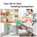 Momcozy Natural Baby Bottle, 10oz Wide-Neck Breast Milk Container, Breastmilk Storage Bottle for Fridge & Momcozy Breast Milk Cooler, BPA Free Milk Collection Bottles, Breastfeeding Essential, 4PCS by TinyTreasures Baby Boutique