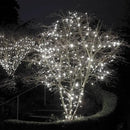 OZS 115Ft 300LED Cool White String Lights Indoor/Outdoor, Waterproof 8 Modes Christmas Lights, Green Wire Tree Lights for Party Wedding Garden Xmas Decorations (Cool White) by GreenHaven Gardens