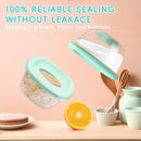 Leak-Proof Baby Food Storage Containers 8-Pack - 4oz BPA-Free Freezer & Microwave Safe Food Jars with Airtight Lids for Infants, Travel, Nurseries by TinyTreasures Baby Boutique