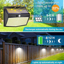Solar Outdoor Lights - 138 LED, 15 Packs with Motion Sensor & 3 Lighting Modes - Waterproof, Solar Powered for Garden, Fence, Yard, Deck & Garage by GreenHaven Gardens