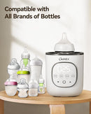 LAREX Bottle Warmer, Fast Baby Bottle Warmer for Breastmilk and Formula, with Timer and Accurate Temp Control, 8 in 1 Baby Milk Warmer BPA Free with Digital Display, Bottle Warmers for All Bottles by TinyTreasures Baby Boutique