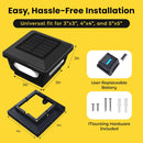 Solar Post Cap Lights BICSGL-12