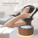 Nursery Lamp with Sound Machine, Mood Lighting, 7 Colors Night Light, 30 Soothing Sounds, White Noises for Baby, Adults. Timer, Plug in, Memory Function, Touch Control by TinyTreasures Baby Boutique