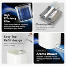 MIKO Ultrasonic Humidifiers for Bedroom Baby - Pre Filter, Wifi App controlled, Auto Mode, No Leak Design, Sleep Mode, Built-in Timer, Humidifier for Babies & Home by TinyTreasures Baby Boutique