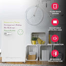 Frigidaire EFR331-WHITE 3.2 Cu ft Eraser Board Mini Compact Dorm Fridge (White) by CozyNest Decor