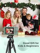 2025 Digital Camera - 1080P Vlog Camera, 44MP Compact, 16X Zoom, Anti-Shake, Green Gift for Kids by TinyTreasures Baby Boutique