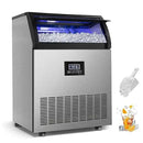 Commercial Ice Maker 250Lbs/24H Under Counter Ice Machine with 77Lbs Storage Bin, 90 Ice Cubes in 11Min, Stainless Steel Freestanding Ice Making Machine for Business, Water Filter and Scoop Included by CozyNest Decor