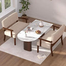 Accent Chair 2 Seat, Arm Chairs with Soft Seat and Armrests for Living Room, Love seat for Dining, Reading, and Waiting Rooms (Beige) by CozyNest Decor