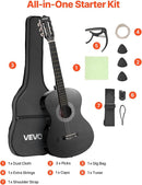 VEVOR Acoustic Guitar, Classical Guitar Starter Kit for Beginners, with Nylon Strings, Basswood Guitar, for Kids Adults Girls Boys Students by TinyTreasures Baby Boutique