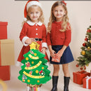 Wernsai Christmas Piata Large Pull String with Blindfold Bat - Cute Tree Design for Christmas Party Games - Green, 16.5' x 12.4' by TinyTreasures Baby Boutique