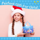 AIPRIDY Charm Bracelet Making Kit,Unicorn Mermaid Crafts Gifts Set Can Inspires Imagination and Creativity,Jewelry Making Kit Perfect Gifts for Girls 5-12 Years Old(72 Pieces Mermaid Aqua) by TinyTreasures Baby Boutique