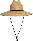 Quiksilver Men's Wide Brim Outdoor Lifeguard Straw Sun Hat by GreenHaven Gardens