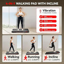 Walking Vibration Pad,Under Desk Treadmills for Home,4 in 1 Vibration Plate Exercise Machine,Portable Walking Pad with APP,350 Lb Capacity Multifunctional Treadmill Pro Max by CozyNest Decor